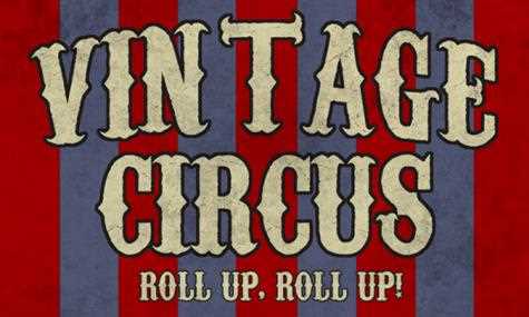 Vintage Circus Christmas Party